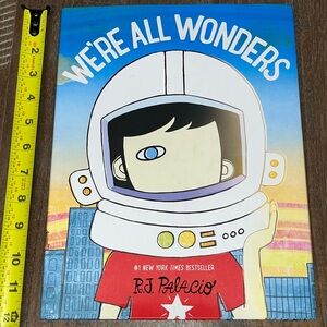 Were All Wonders Hardcover Book By R.J. Palacio Children's Picture Homeschool